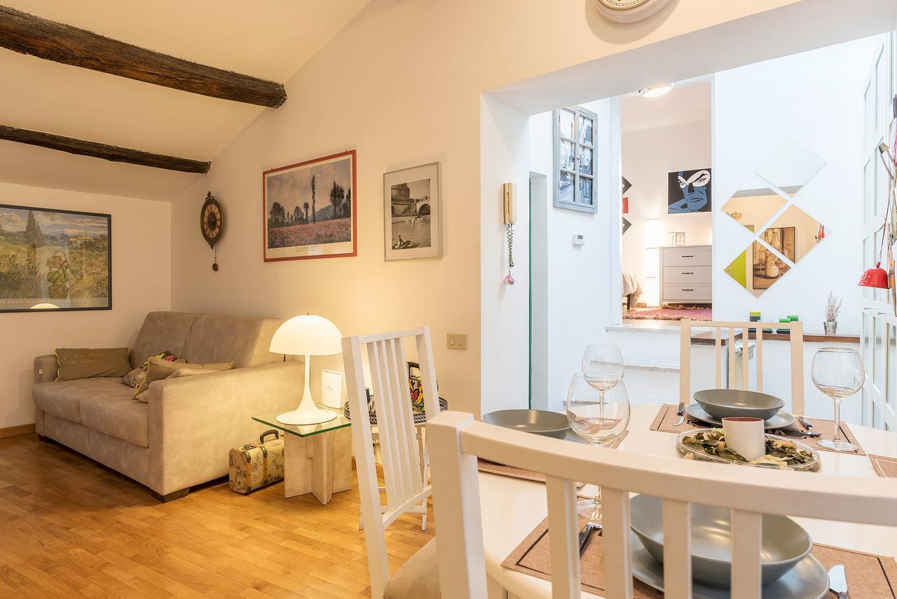 Penthouse With Terrace In The Heart Of Rome Apartment Exterior photo