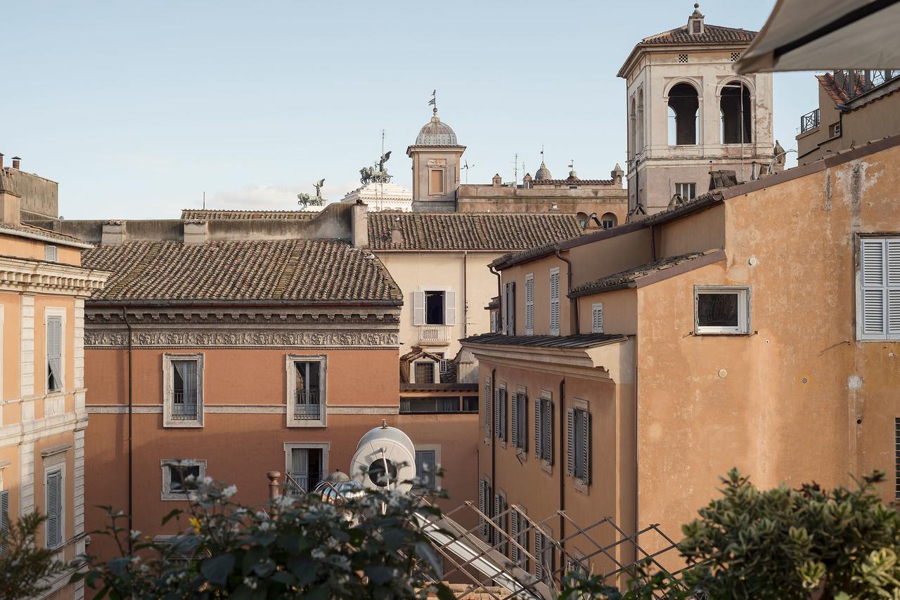 Penthouse With Terrace In The Heart Of Rome Apartment Exterior photo